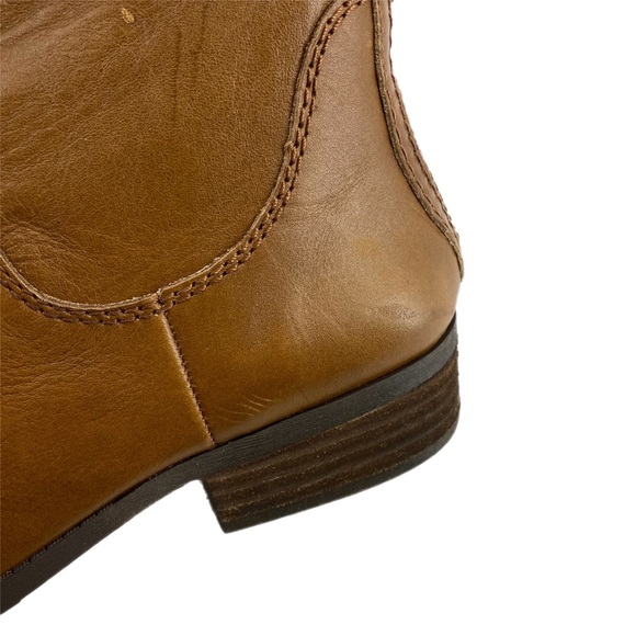 Sole Society Amaretto Belluci Leather So-Carolyn Boots - Picture 7 of 11